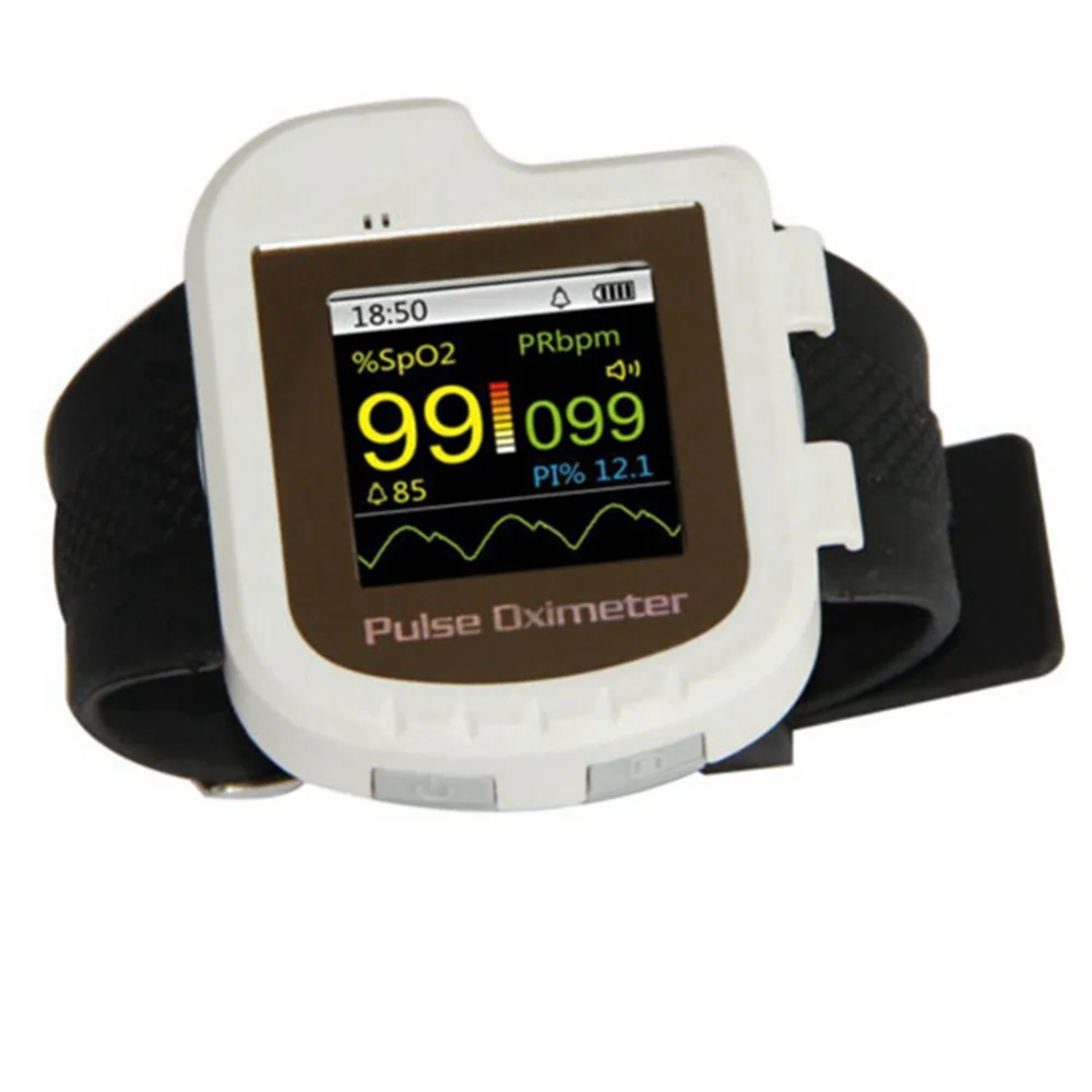 

Pulse Oximeter CMS50IW For Spo2 PR PI with USB Cable and Free Software 24 hours Data Record Bluetooth