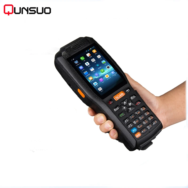 Touch screen android pda handhelds barcode scanner with NFC reader