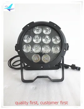 

T- 20 pieces waterproof led par 12x18w stage wash lights rgbwa uv dmx ip65 par cans