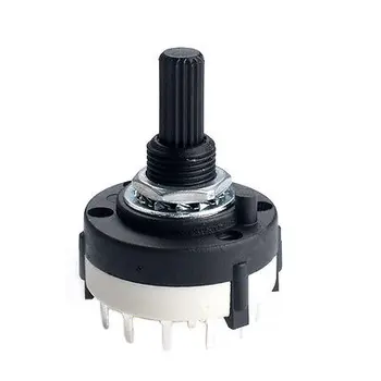 

5pcs,1 POLE 12 Position Variable Custom Wiring ROTARY SWITCH 1P12T