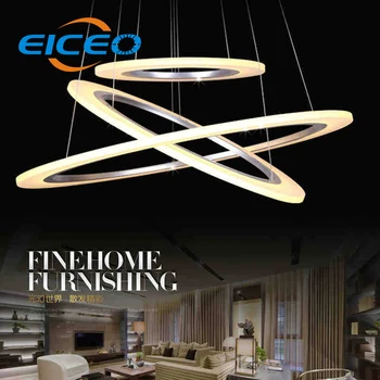 

(EICEO) Hotel Cafe LED Chandelier Living Room Bedroom Lighting Atmosphere Creative Triangle Lights Pendant Lamp 20cm 60cm 80cm