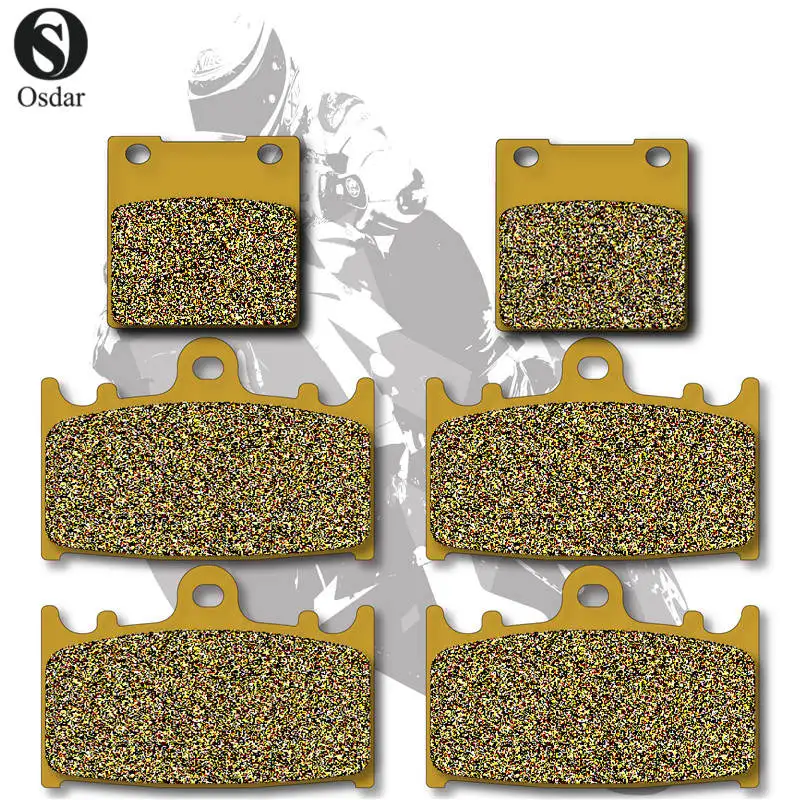 Motorcycle Brake Pads Front+Rear For SUZUKI GSXR 600 1997-2003 750 2000-2003 TL 1000 S 1997-2001 | Автомобили и мотоциклы