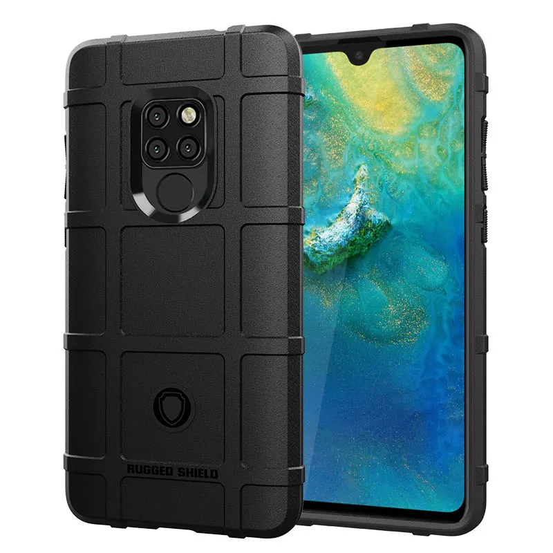 Rugged Shield Phone Case for Huawei Mate 20 20X 20Pro 20 Lite Heavy Duty Soft Rubber Back Cover Rugged Shield Phone Case for Huawei Mate 20 20X 20Pro 20 Lite Heavy Duty Soft Rubber Back Cover