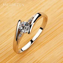 

Womens Engagement Rings Size 5 To 10 Anelli Donna Fashion Silver Jewelery Party Cz Diamond Ring Wholesale Alyans Bayan Yr023-5