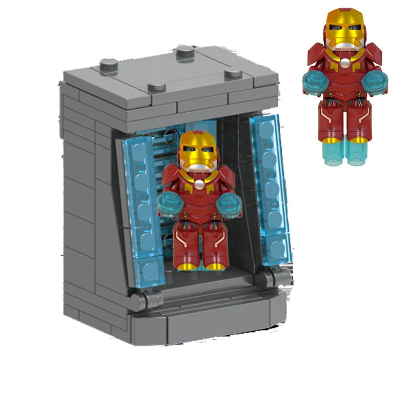 

Marvel Avengers Endgame Super Heroes iron Man Mech Armor warrior Hulk The infinity gauntlet Figures Toy For children Gifts