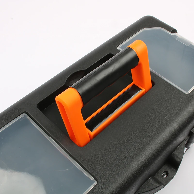 High qaulity Large stainless steel toolbox household maintenance electrician Tool Box Z0103 portable Toolsboxes 5