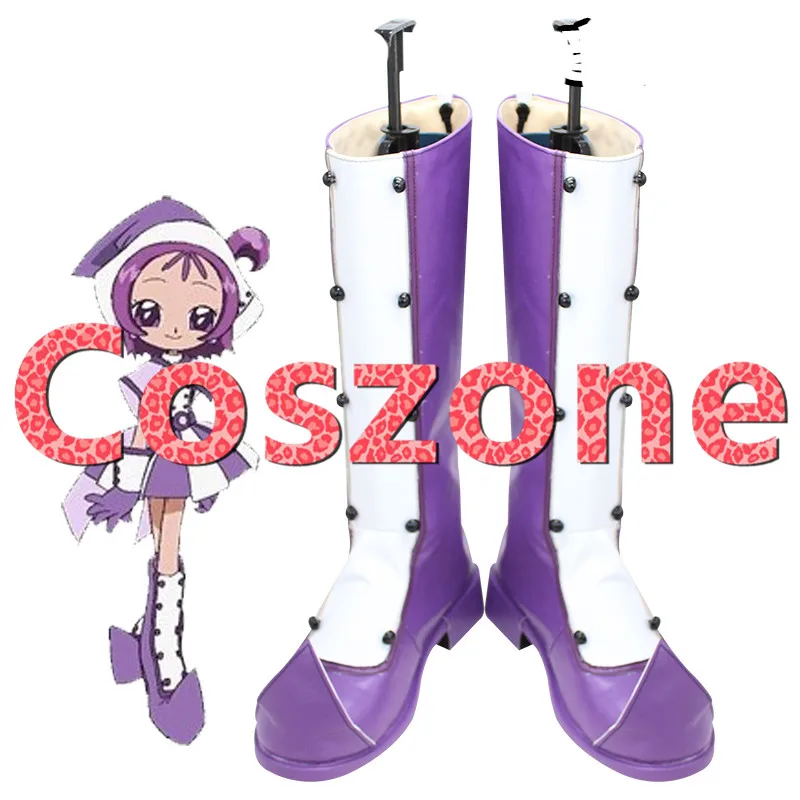 

Magical Girl Magical DoReMi Purple Cosplay Shoes Boots Halloween Carnival Cosplay Costume Accessory