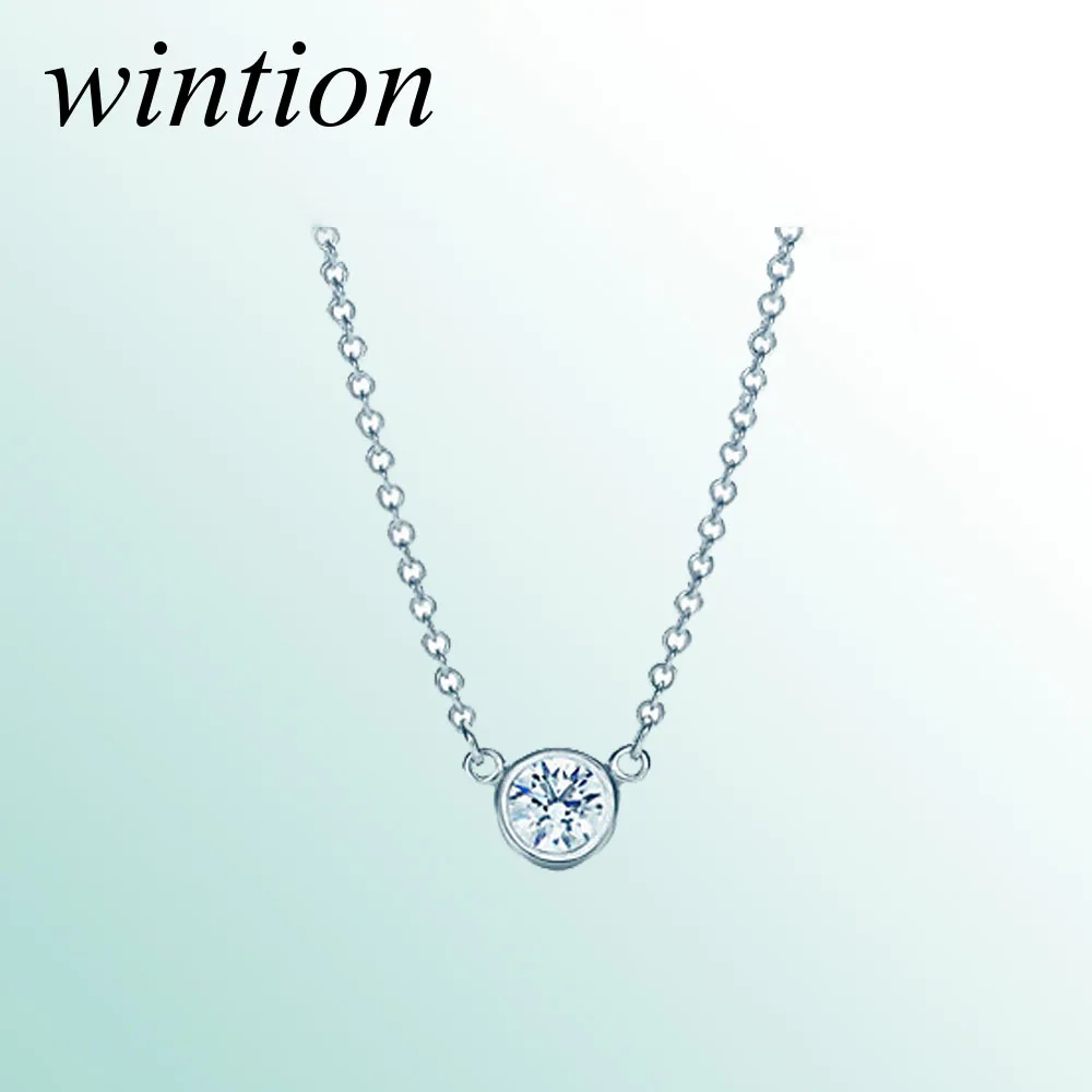 

Wintion tiff Leaf design creativity necklace Original 100% 925 Sterling Silver Women Free Shipping Jewelry High-end Quality Gift