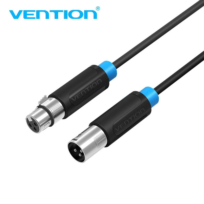 

Vention XLR Cable Aux Cable Cannon Cable XLR Male to Female XLR Extension Cable for Microphone Mixer Stereo Camera Amplifier