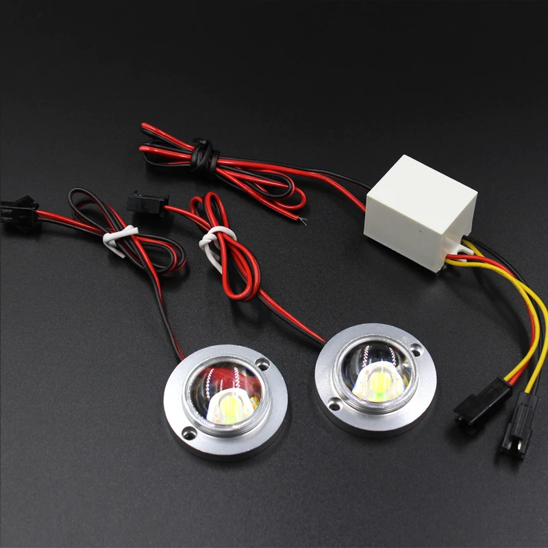 Car Auto 2 LED Strobe Bulb Light Emergency Warning Flash 12V 5W With