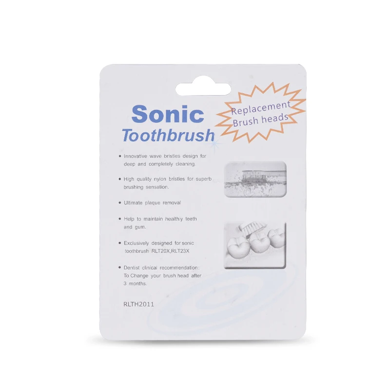 12pcs Care Cleaning Toothbrushes Head for Toothbrush RLT2011 Ultrasonic Sonic Electric Toothbrush RLT2011