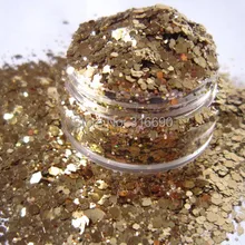 Бежевый устойчив к растворителям блеск смешанный Блеск Смесь для лака для ногтей Frankening скрапбукинга