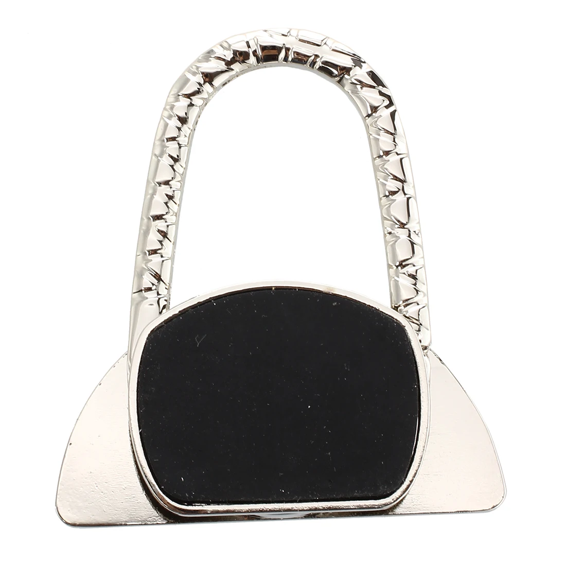 ABDB Black Folding Foldable Handbag Bag Purse Table Hook Hanger Holder