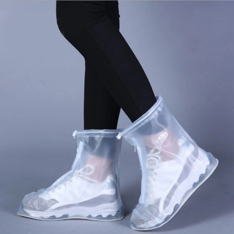 Rainproof Shoe Cover PVC Adult Shoe Cover Waterproof Rainy Day Skid
