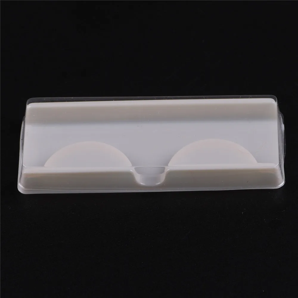 Упаковочная коробка для ресниц пустой ресницы пластиковая упаковка прозрачной крышкой белый лоток