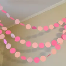 Розовый Baby Shower гирлянды розовый Baby Shower Аксессуары принцессы decorpink девичник decorpink день рождения гирлянды пользовательские цвета