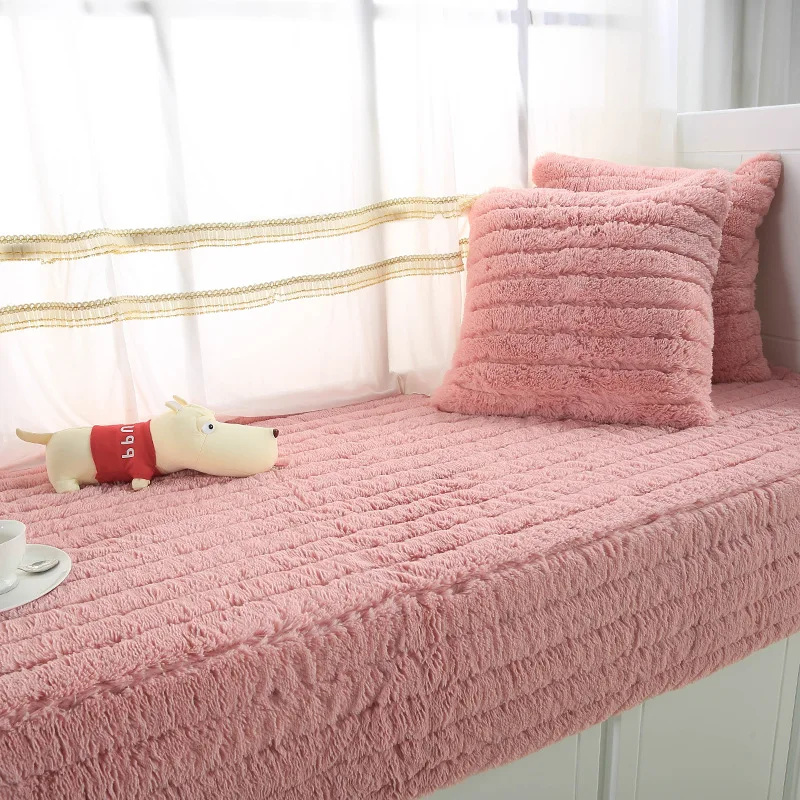 Buy 1 Piece Plush Fabric Sofa Cover Solid color