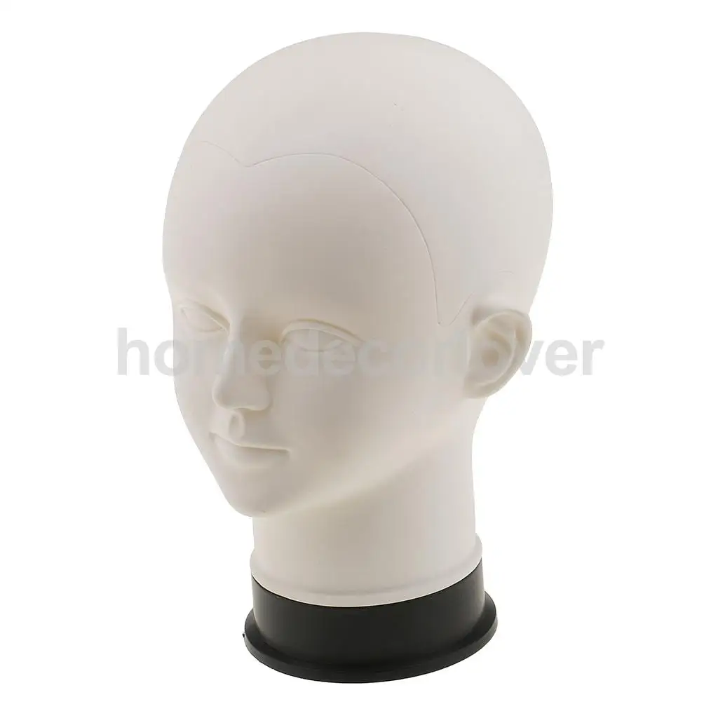 White Pvc Children Mannequins Manikin Head Model For Wig Hat Scarf