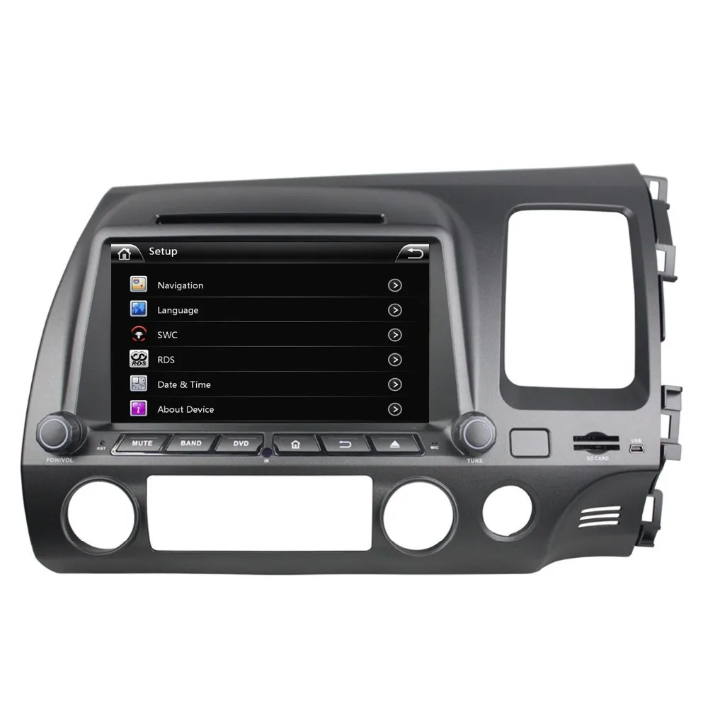 Discount 8" Car DVD player with GPS(optional),audio Radio stereo,AUX,BT/TV,car multimedia for Honda CIVIC 2006 2007 2008 2009 2010 2011 7 Discount 8" Car DVD player with GPS(optional),audio Radio stereo,AUX,BT/TV,car multimedia for Honda CIVIC 2006 2007 2008 2009 2010 2011 7
