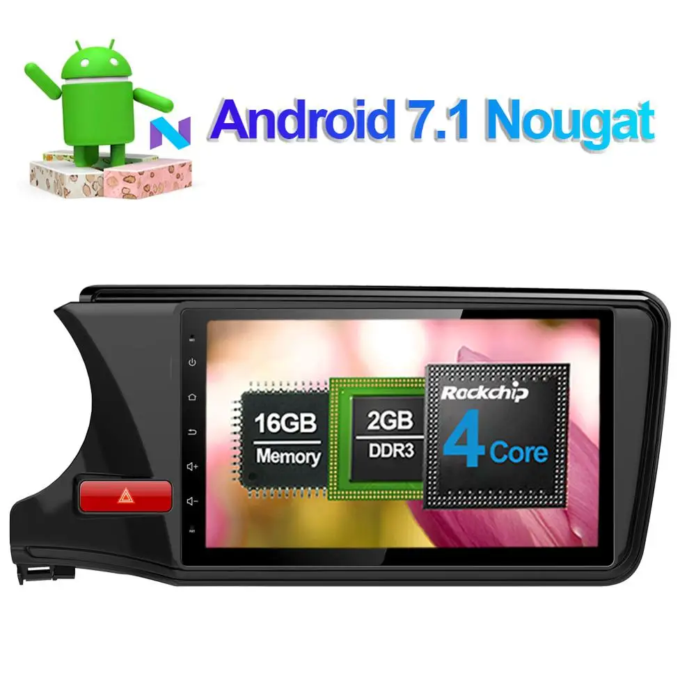 Clearance 10.1 Inch Android IPS Screen Car Stereo Video Player For Honda City 2014- Left Hand Drive Car Radio GPS Navigation Multimedia 1 Clearance 10.1 Inch Android IPS Screen Car Stereo Video Player For Honda City 2014- Left Hand Drive Car Radio GPS Navigation Multimedia 1