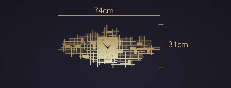 Геометрические настенные часы, Короткие скандинавские настенные часы, домашний декор, настенные часы для гостиной и спальни, бесшумные настенные часы, большие цифровые Klok