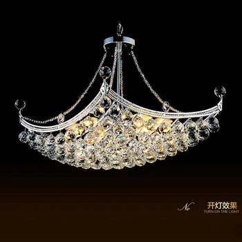 

Jmmxiuz New Style Crystal Chandelier Lighting Fixture Crystal Light Lustres de cristal for Living Room Ceiling Lamp Free Shiping