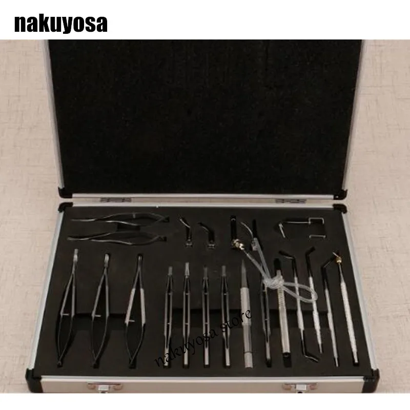 high quality 21PCS Stainless Steel Eye Ophthalmic Cataract