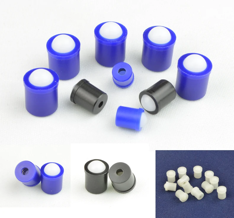 

5pcs 3mm-8mm diameter 4mm-9mm length precision plastic positioning beads smooth plunger spring ball head plungers screws bolts