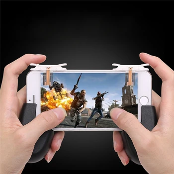 

Mobile Game Controller Fire Button Aim Key W/N Handle Grip for PUBG for Rules of Survival Smart Phone Game Shooter Controller