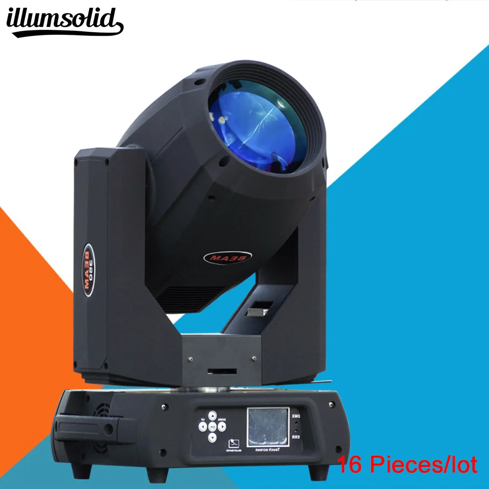 

16pcs/lot factory professional Touch screen DMX moving head light 350w beam 17r light for DJ stage light