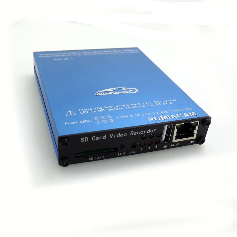  Factory Direct Mini AHD DVR 4CH SD Card Mobile DVR GPS WIFI G-Sensor 3G 4G Car Bus Vehicle CCTV Mob - 32981378666
