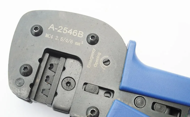 Solar Crimper 14/12/10/8AWG, Solar Crimping Tool Green Crimper For 2.5 - View #6
