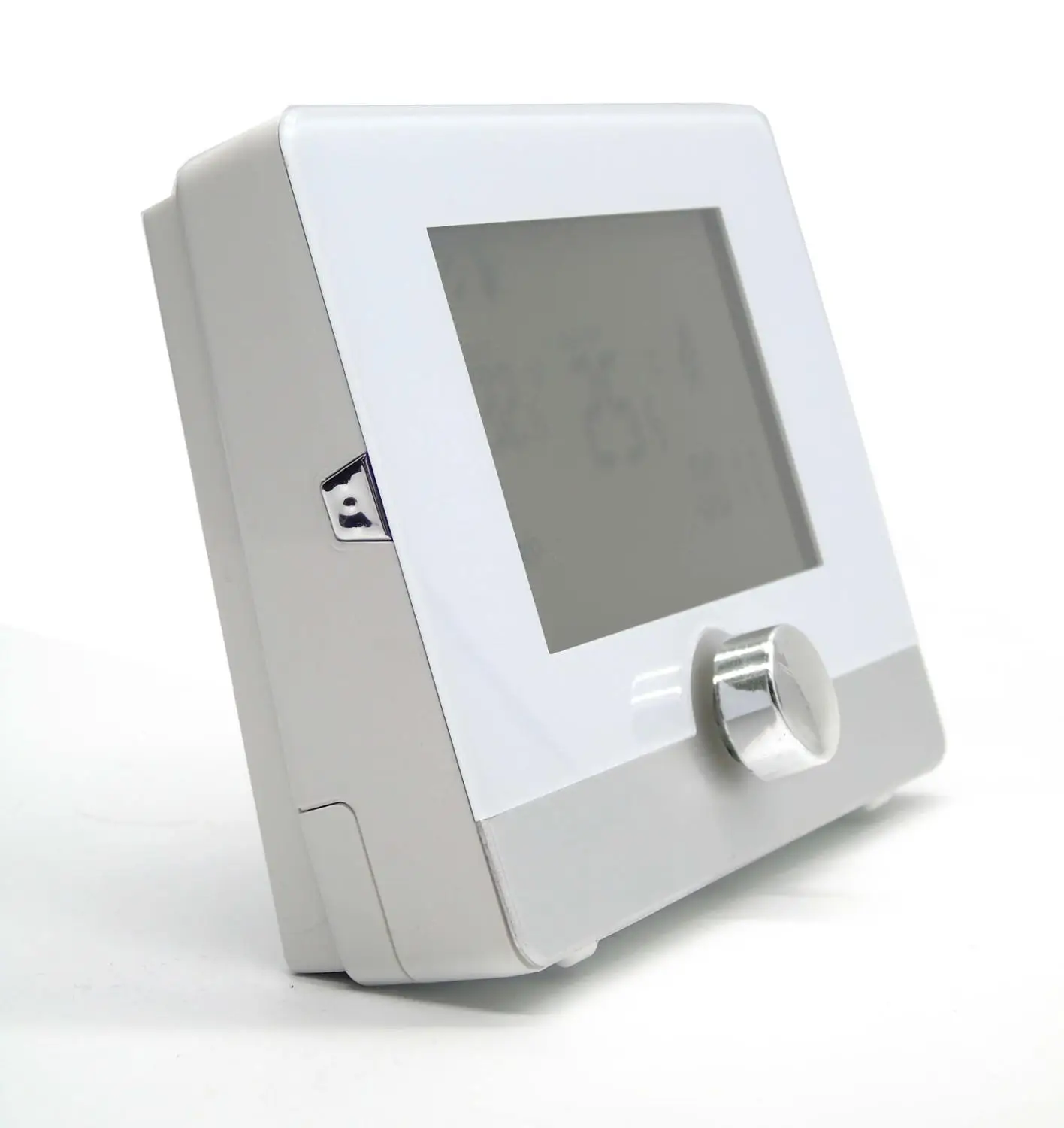 White Rotary knob Programmable Boiler Thermostat Controller with Battery power - Цвет: White