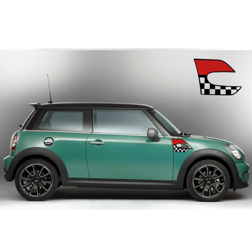 BMW Mini Cooper Uno R55 R56 Consola Central Cromado Moldura negro carbón Sostenedor de taza