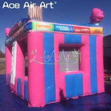 Заказной Оксфорд надувной карнавал лакомство магазин/пищевой стенд, надувные концессионные палатки для candyfloss/холодный напиток продвижение