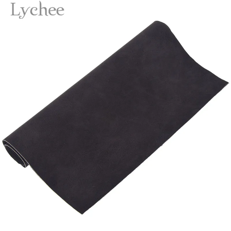 Lychee 21x29 см A4 искусственная замша PU ткань многоцветный Водонепроницаемый Синтетическая Кожа DIY материал для сумки ремни одежды