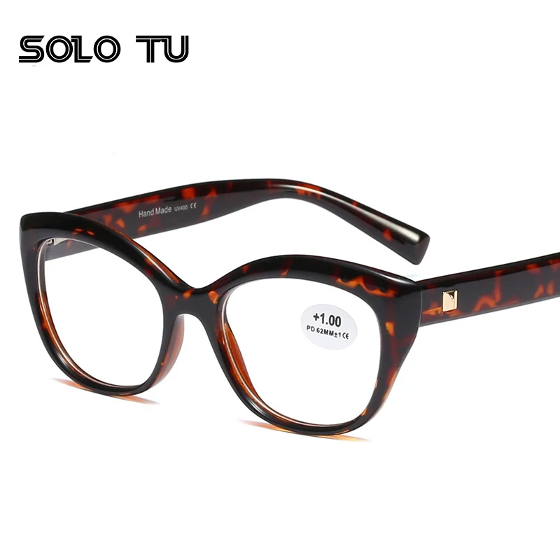 

cat eye Reading Glasses women 2019 fashion men optical Reading Eyeglasses 50 +100 +150 +200 +250 +300+350 +400