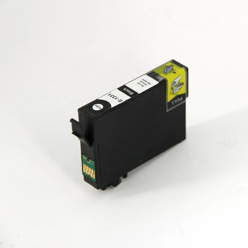 Цветной совместимый для Epson T1331 BK Черный чернильный картридж T12 T22 TX120 TX129 TX235 TX420 TX320F