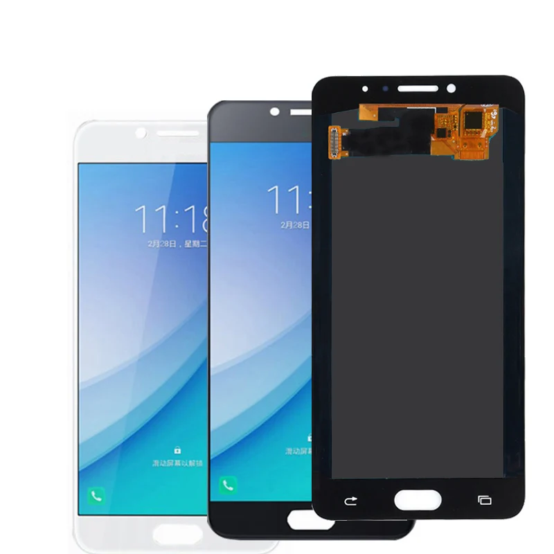 

Super AMOLED LCDs Replacement For Samsung Galaxy C7 Pro C7010 LCD Display Touch Screen Digitizer Assembly