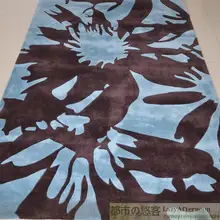 Короткие абстрактные цветочные графические узоры териленовый ковер dd-632 20