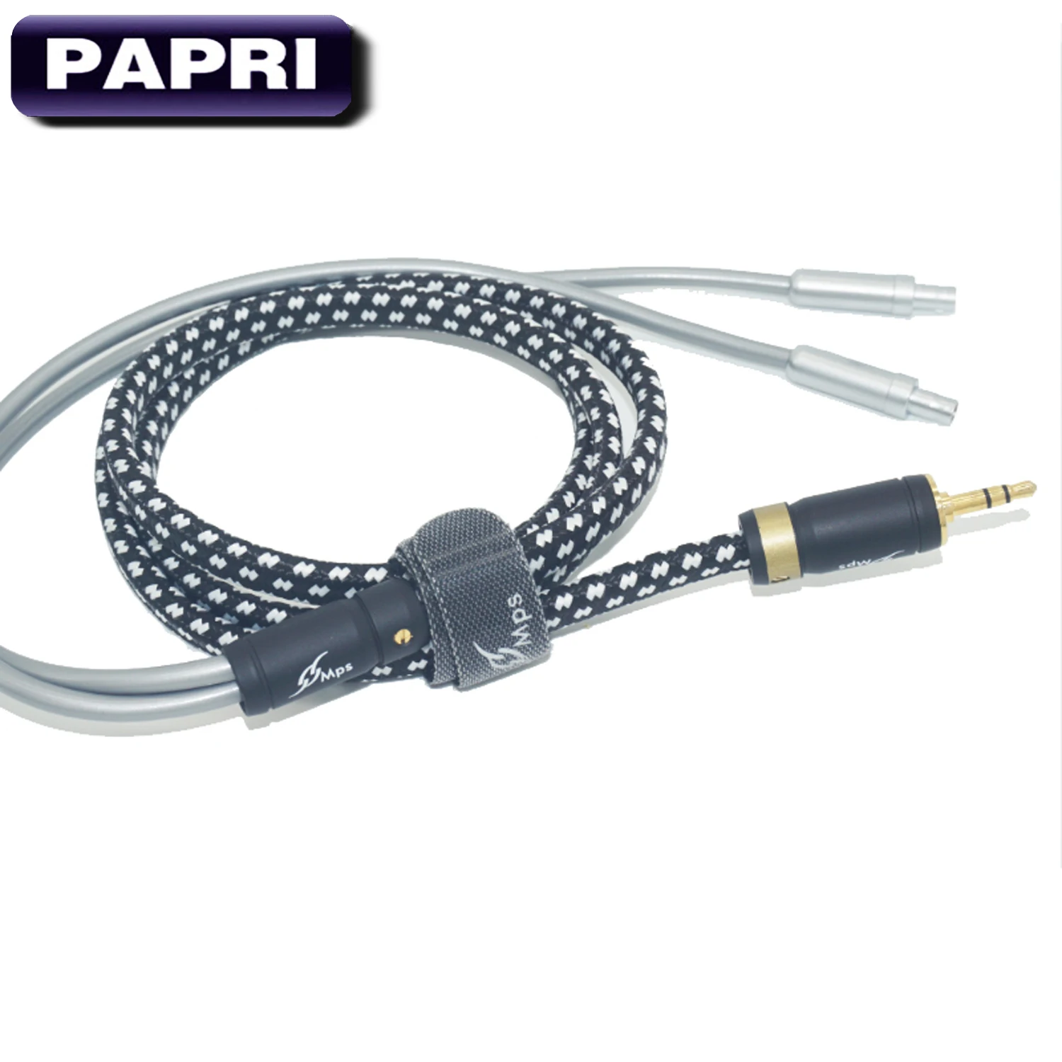 PAPRI MPS X 7800 Upgrade Headphone Cable 5N OCC Audio 3 5mm To AUX Wire For HD800 Earphone Headset Cables
