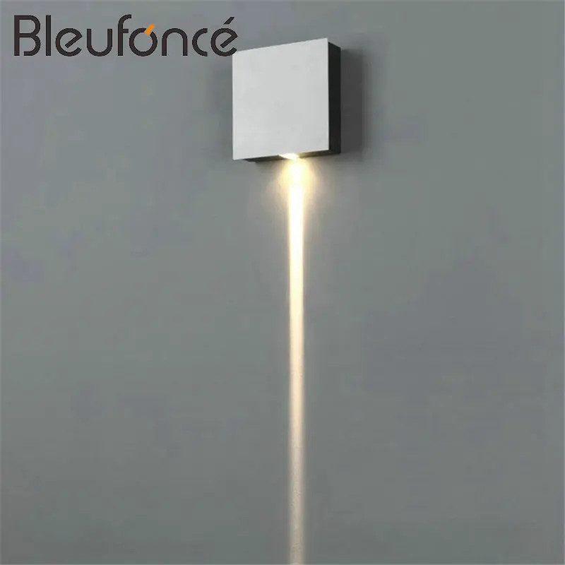 Outdoor Waterproof 3W/6W/12W LED Wall Lamp Lighting indoor LED Sconce Garden lamp AC85-265V Modern simple Outdoor Wall lamp BL42