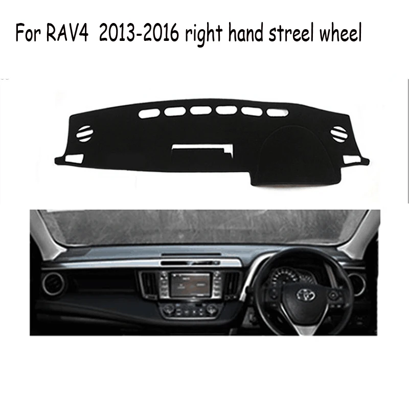 Rkac Car Dashboard Covers For Toyota Rav4 20132016 Right Hand Drive