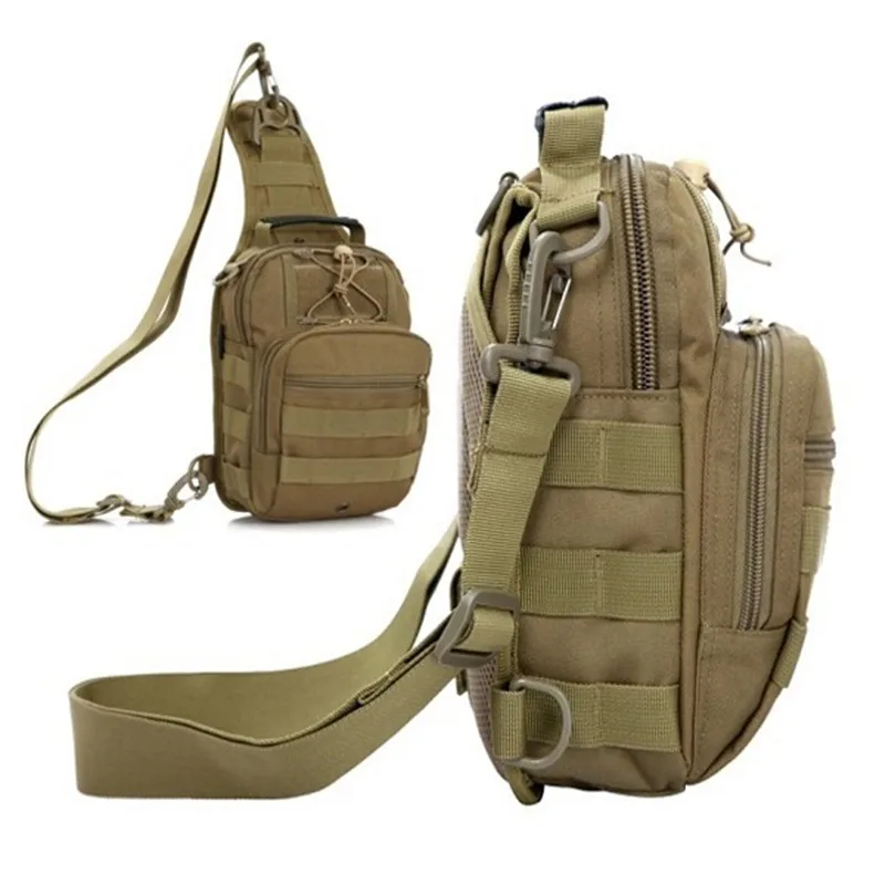 

Men's Bag Multifunction Unisex Travel Nylon Wading Chest Pack single-shoulder bag/ Backpack Male Bags