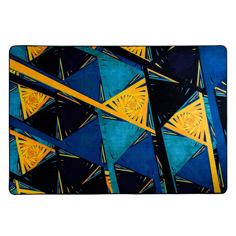 

WINLIFE Modern European Carpets Abstract Art Style Rugs Geometric Pattern Tea Table Mats Graceful Decorating Living Room Rugs