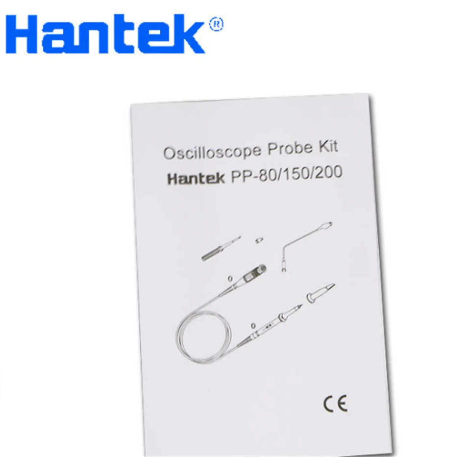 Hantek Осциллограф зонды PP-150 100 МГц 1X 10X цифровой мультиметр Osciloscopio клип зонды Diy осциллограф Аксессуары