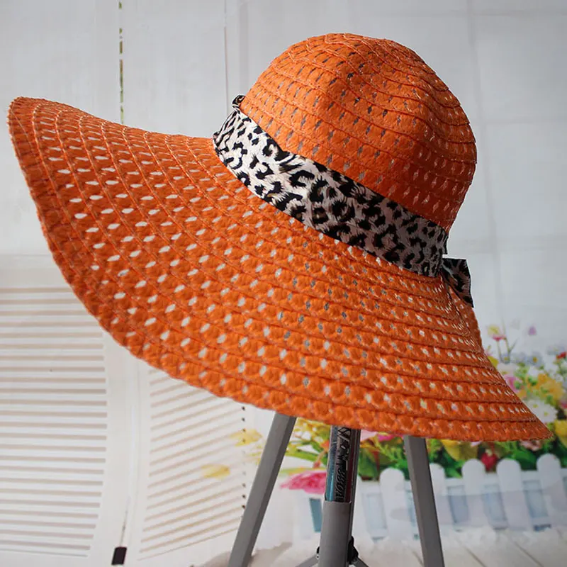 

Beach Caps Outdoor Walking Hiking Cap Visor Out Travel Sports Hat Ms. Spring Summer Autumn Hollow Bow Straw Hats Free Shipping