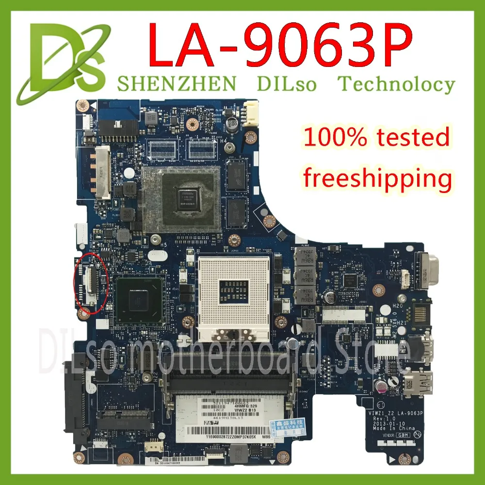 Skup LA 9063P KEFU dla Lenovo Z500 laptop płyta główna VIWZ1 Z2 LA 9063P Z500 z GT740M oryginalna płyta główna 100% praca testowa