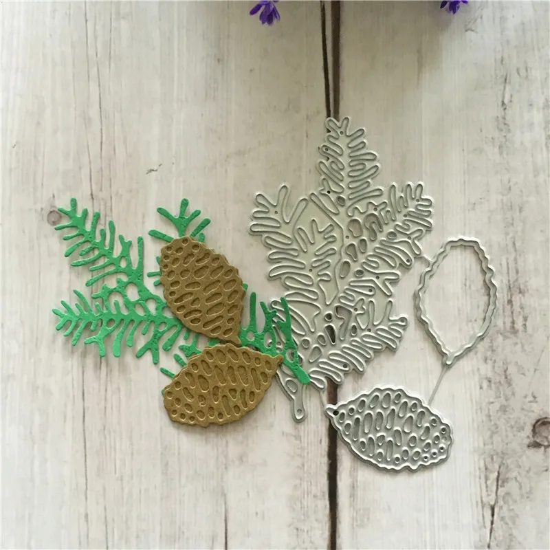 

DIY Tree leaves die Die Cuts Folder Card Making Album Dies Metal Embossing Stencils Template Scrapbooking Embossing