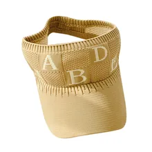 Женская шляпа уличная регулируемая крышка летняя Солнцезащитная шляпа с буквами сетчатая шапка gorras mujer verano# M3Y5